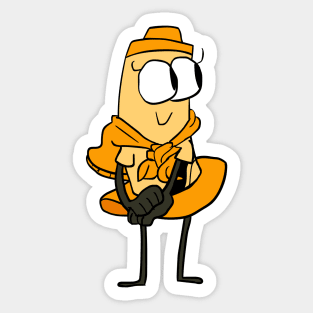 Yellow (From The Pastels) Sticker